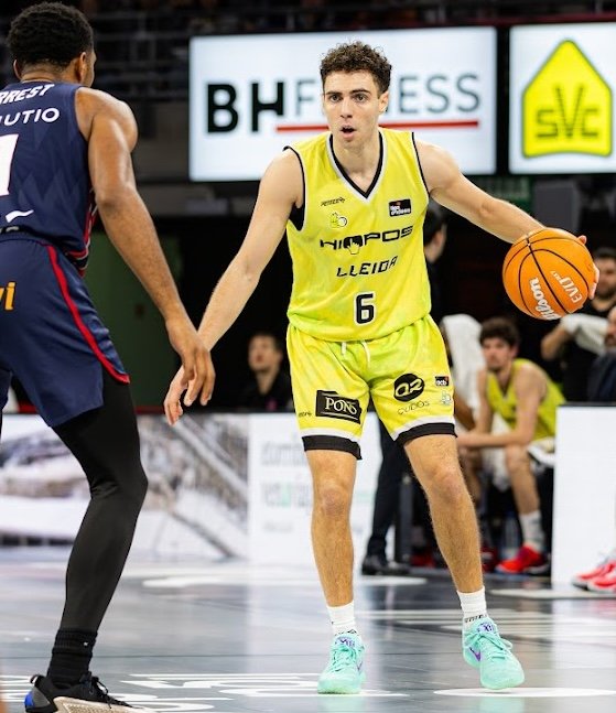 Dani García entrenando en pista